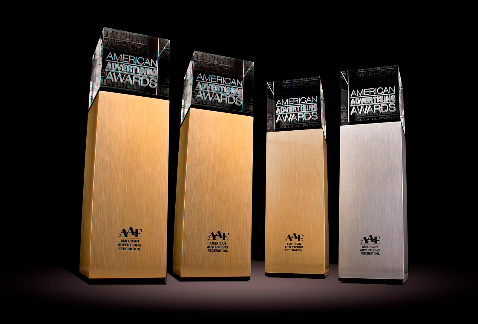 National ADDY awards trophies