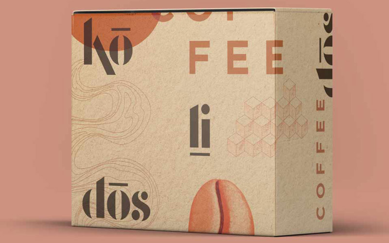 packaging for Kolidos coffee