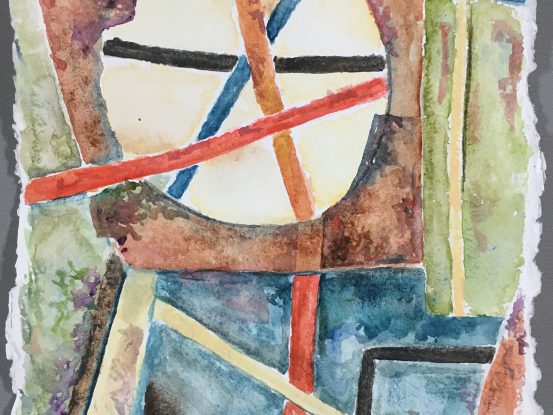 abstract painting by Erin Mehlin