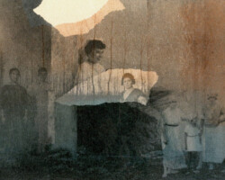 <b>Mariusz Gorzelak</b><br><i>Girona's dream</i><br>2021photopolymer, relief printing<br>37 cm × 24 cm