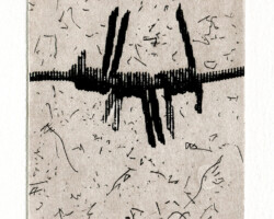 <b>Ioannis Anastasiou</b><br><i>Deja Vu</i><br>2022<br>etching, aquatint, serigraphy<br>12 cm × 20 cm