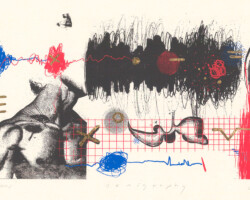 <b>Magdalena Stachowiak</b><br><i>Meditation</i><br>2022<br>serigraphy<br>42 cm × 29.6 cm