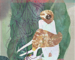 <b>Wojciech Kołacz</b><br><i>Recognition</i><br>2021<br>inkjet print (Epson Ultrachrome HD) on Japanese Kozo paper (Awagami)<br>32 cm × 39 cm