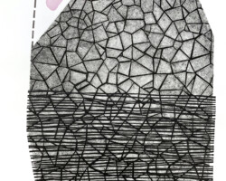 <b>Kristina Paabus</b><br><i>Salute</i><br>2022<br>collagraph intaglio, linocut, letterpress<br>20 in x 24 in