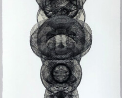 <b>Koichi Yamamoto</b><br><i>Tamon Ten</i><br>2022<br>intaglio<br>18 in × 58 in