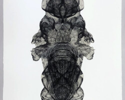 <b>Koichi Yamamoto</b><br><i>Zocho Ten</i><br>2022<br>intaglio<br>18 in × 58 in